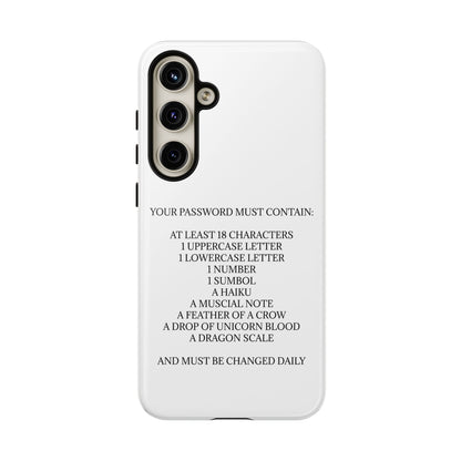 Password Samsung Case