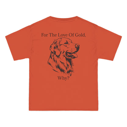 For The Love Of Gold Men's Short-Sleeve Crewneck Tee