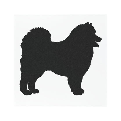 Samoyed Silhouette Indoor/Outdoor Magnet