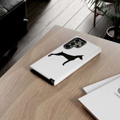Doberman Silhouette Samsung Case