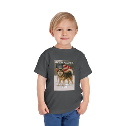 All-American Breed Toddler Unisex Short Sleeve Crewneck Tee