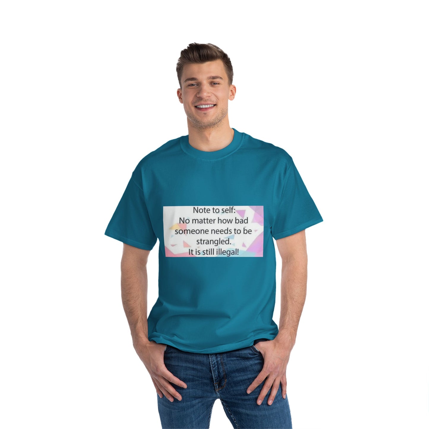 Note To Self Men's Short-Sleeve Crewneck Tee