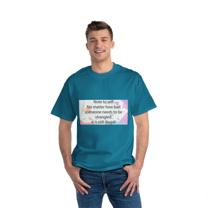 Note To Self Men's Short-Sleeve Crewneck Tee