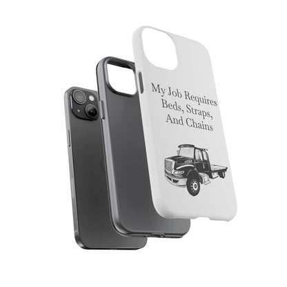 Beds, Straps, And Chains iPhone Case
