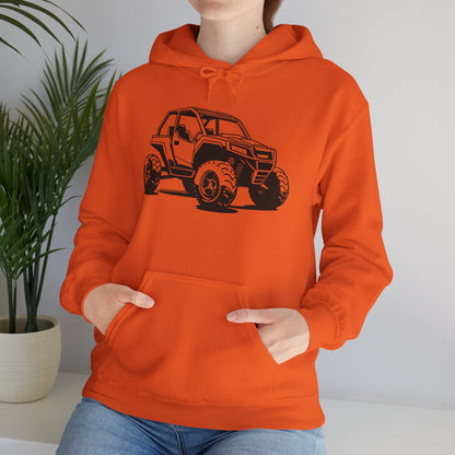 Off The Beaten Path Side By Side Unisex Hoodie