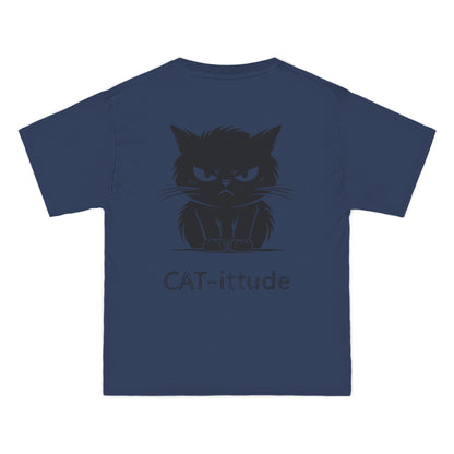 Cat-ittude Men's Short-Sleeve Crewneck Tee