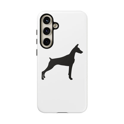 Doberman Silhouette Samsung Case