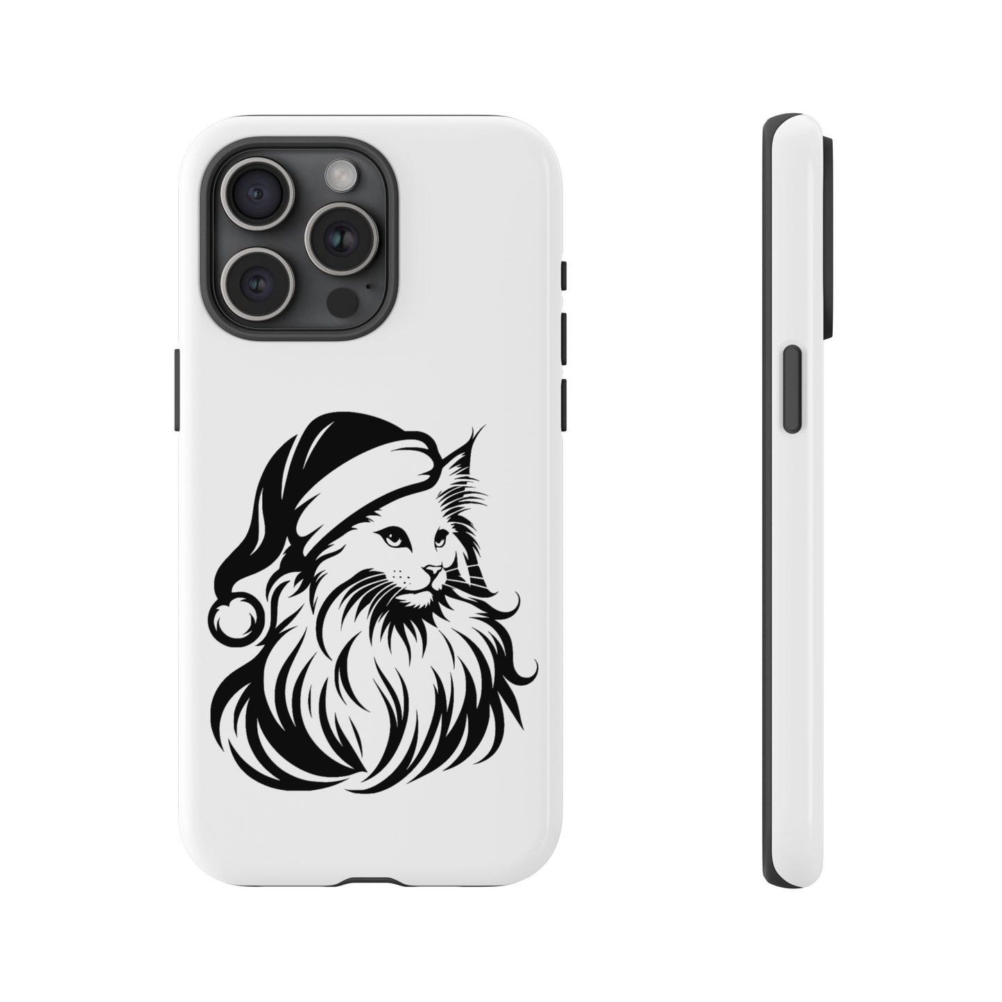 Santa Paws Cat iPhone Case