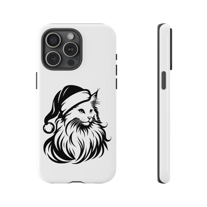 Santa Paws Cat iPhone Case