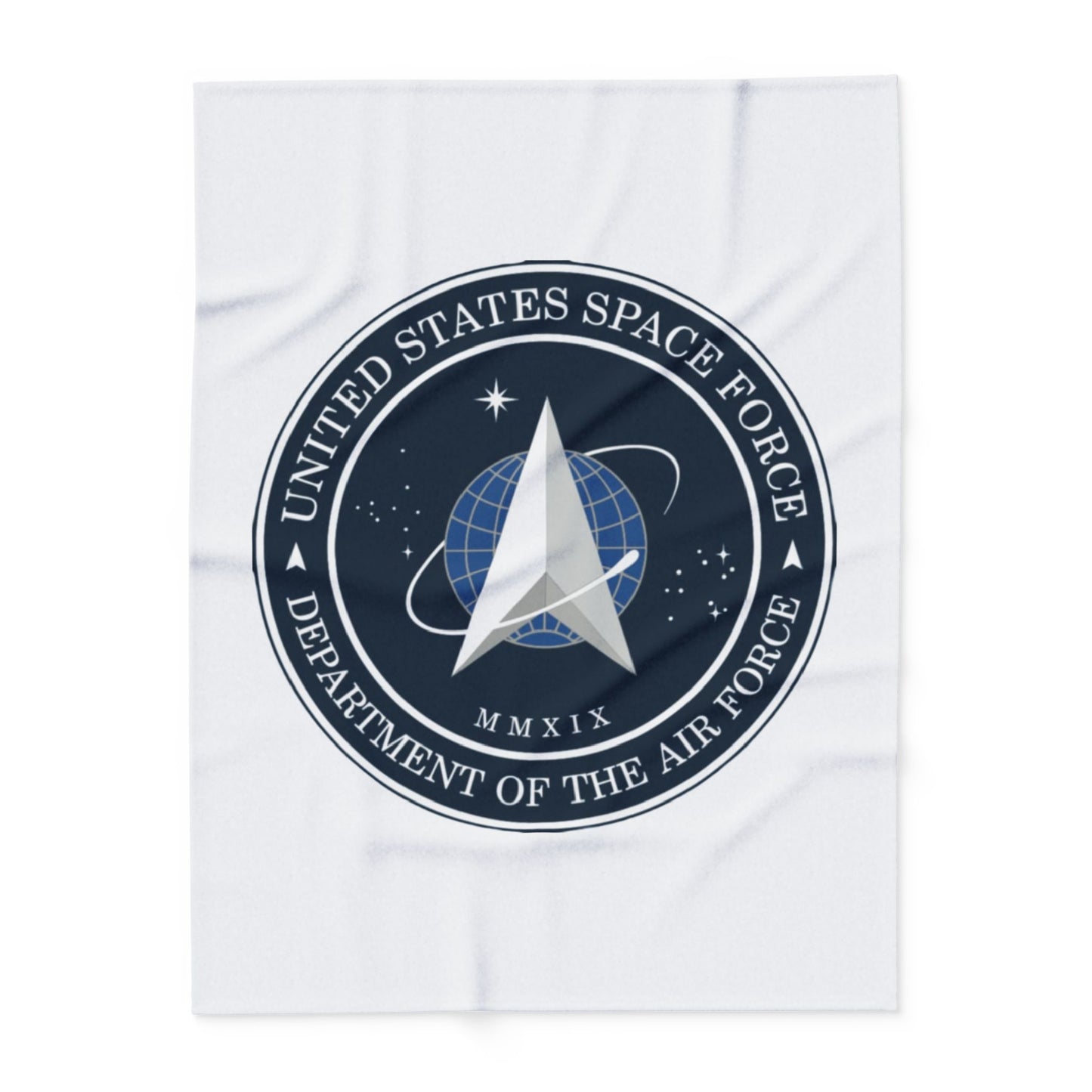 US Space Force Arctic Fleece Blanket