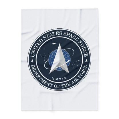 US Space Force Arctic Fleece Blanket