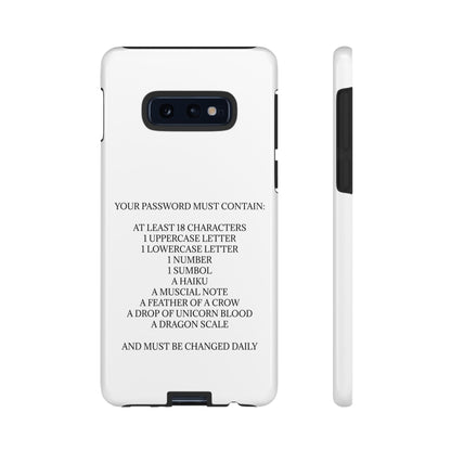 Password Samsung Case