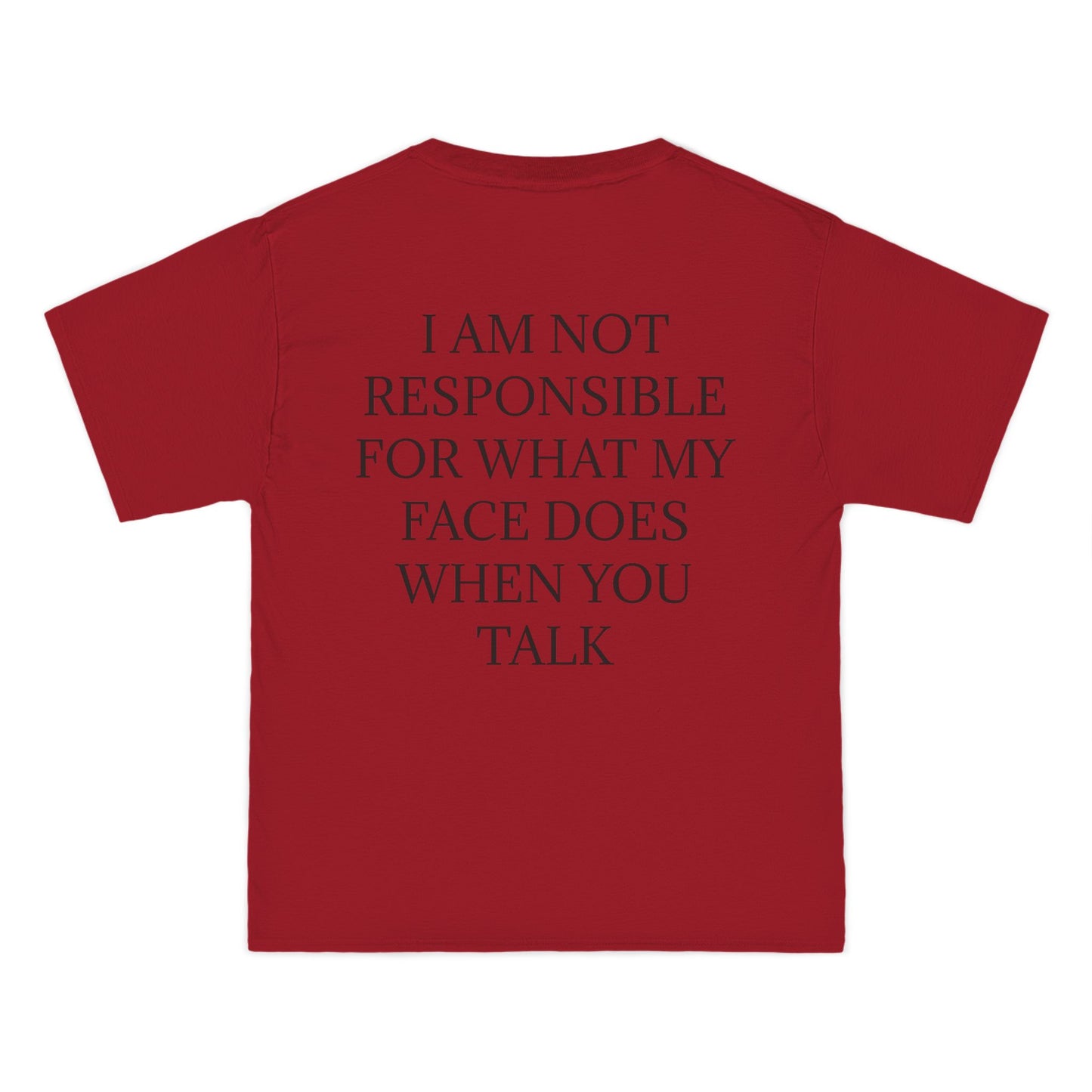When You Talk Men's Short-Sleeve Crewneck Tee