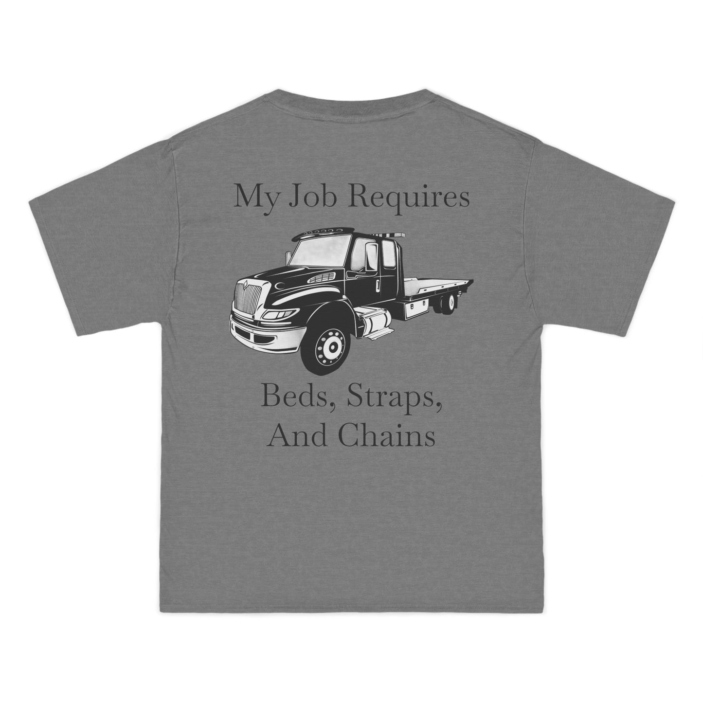 Beds, Straps, And Chains Men's Short-Sleeve Crewneck Tee