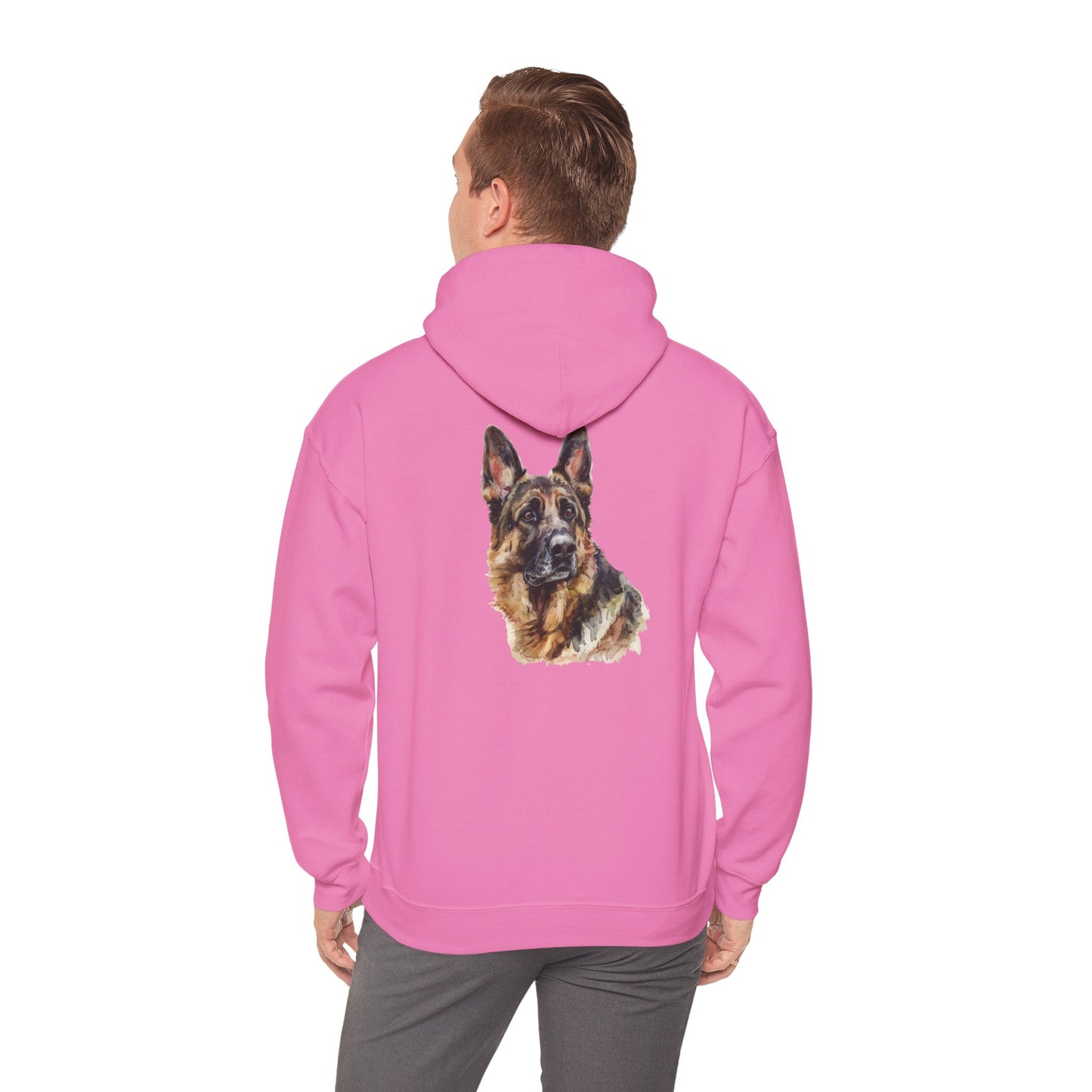 German Shepherd Head Unisex Hoodie