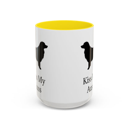 Kiss My Auss 2-Tone Coffee Mug