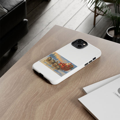 Dashing Through The Snow iPhone Case