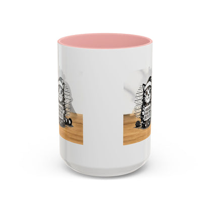 Naughty Cat 2-Tone Coffee Mug