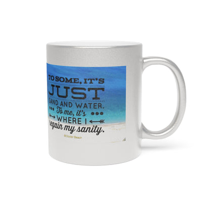 Dr. Beach Metallic Coffee Mug