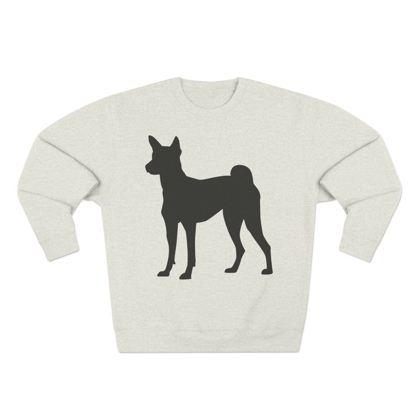 Basenji Silhouette Unisex Crewneck Sweatshirt