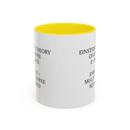 Einstein's Theory Of Coffee 2-Tone Coffee Mug