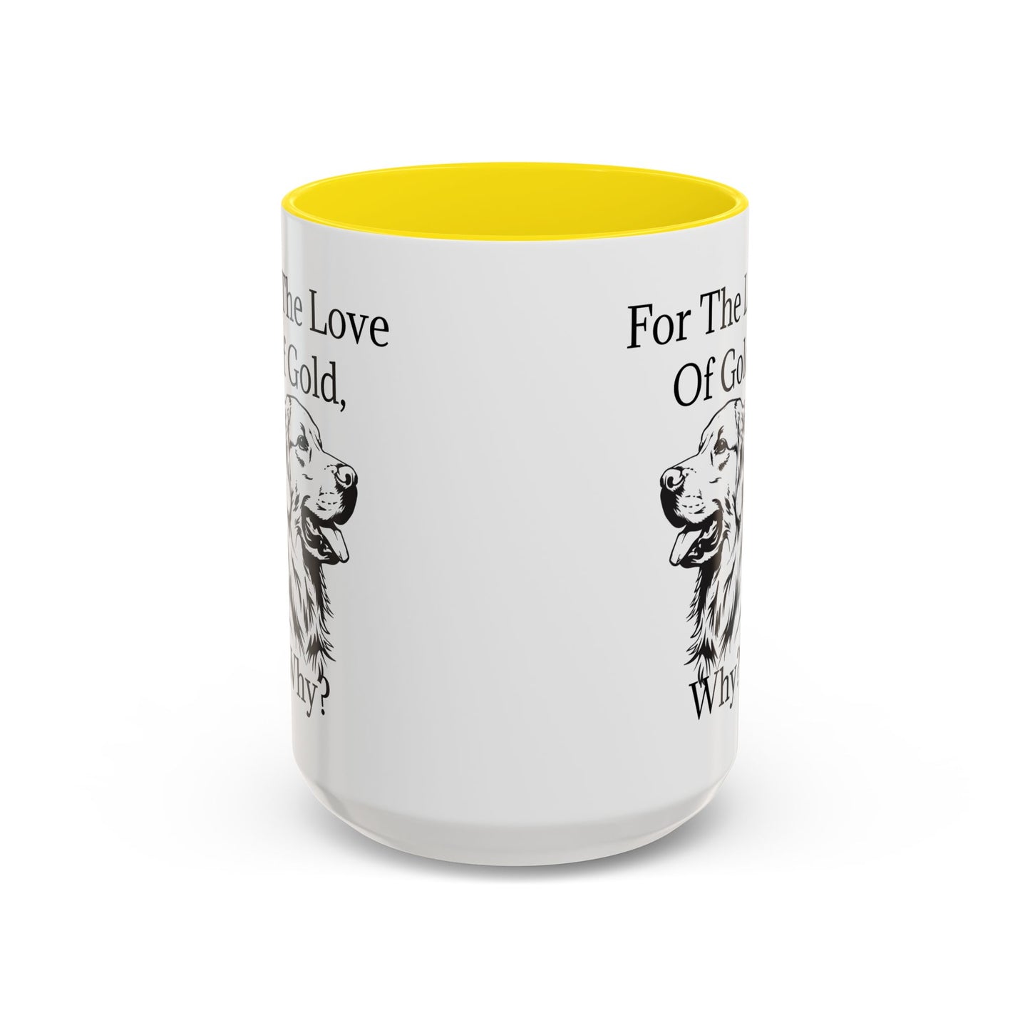For The Love Of Gold 2-Tone Coffee Mug