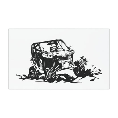 Slingin' Mud Side By Side Indoor/Outdoor Magnet