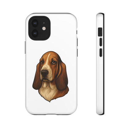 Basset Hound Head iPhone Case