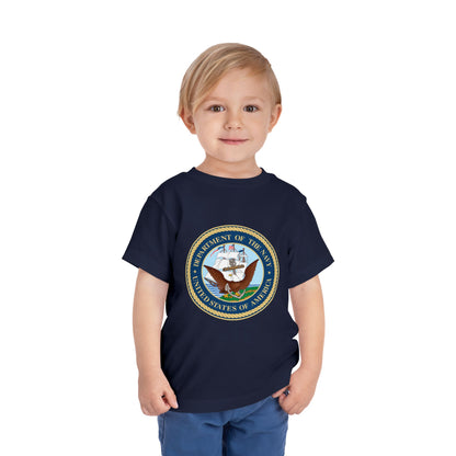 US Navy Toddler Unisex Short Sleeve Crewneck Tee