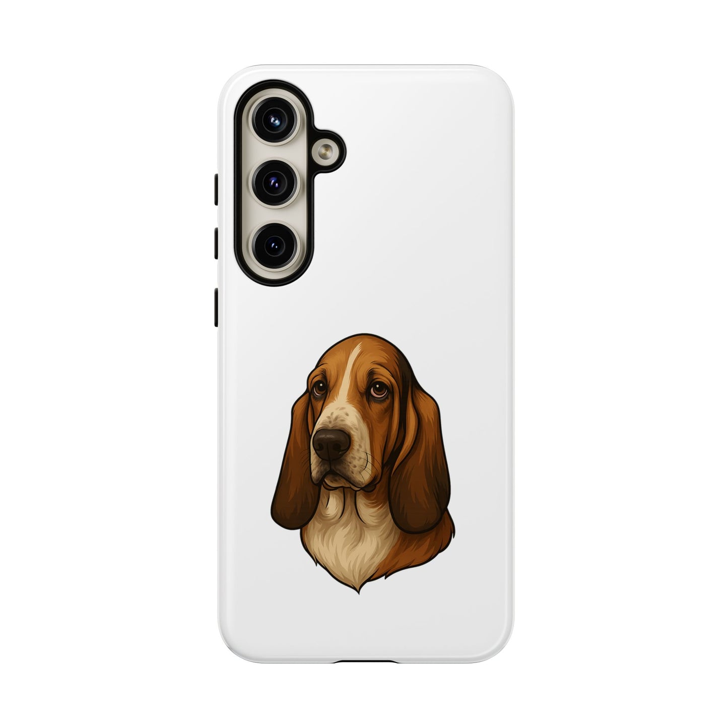 Basset Hound Head Samsung Case