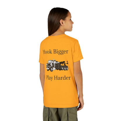 Hook Bigger Youth Unisex Short Sleeve Crewneck Tee