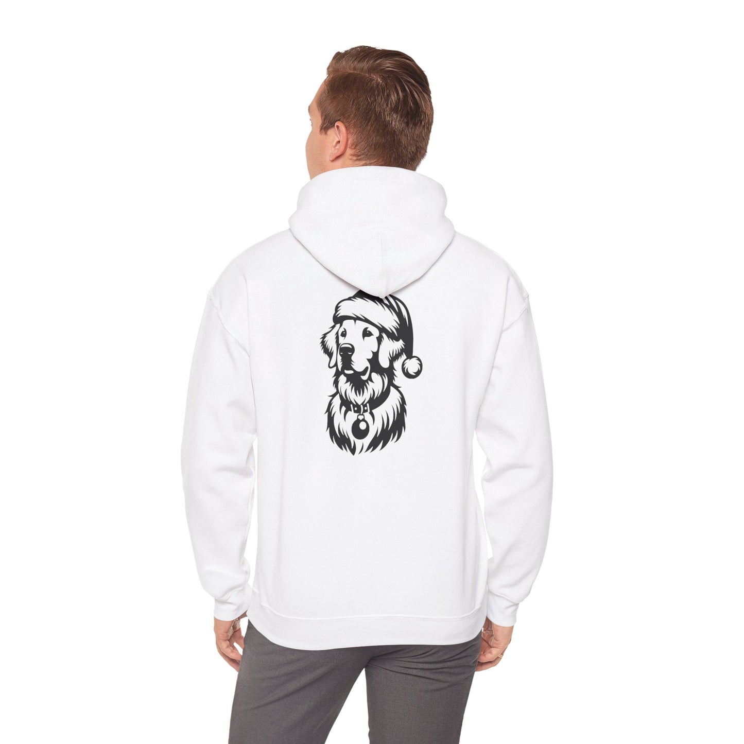 Santa Paws Golden Unisex Hoodie