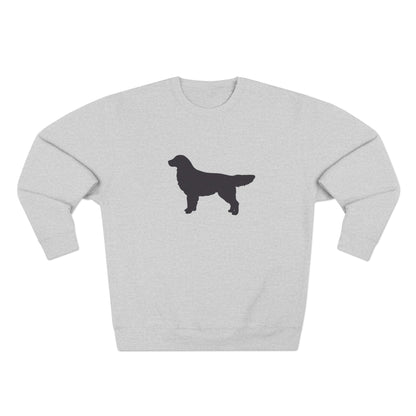 Golden Silhouette Unisex Crewneck Sweatshirt