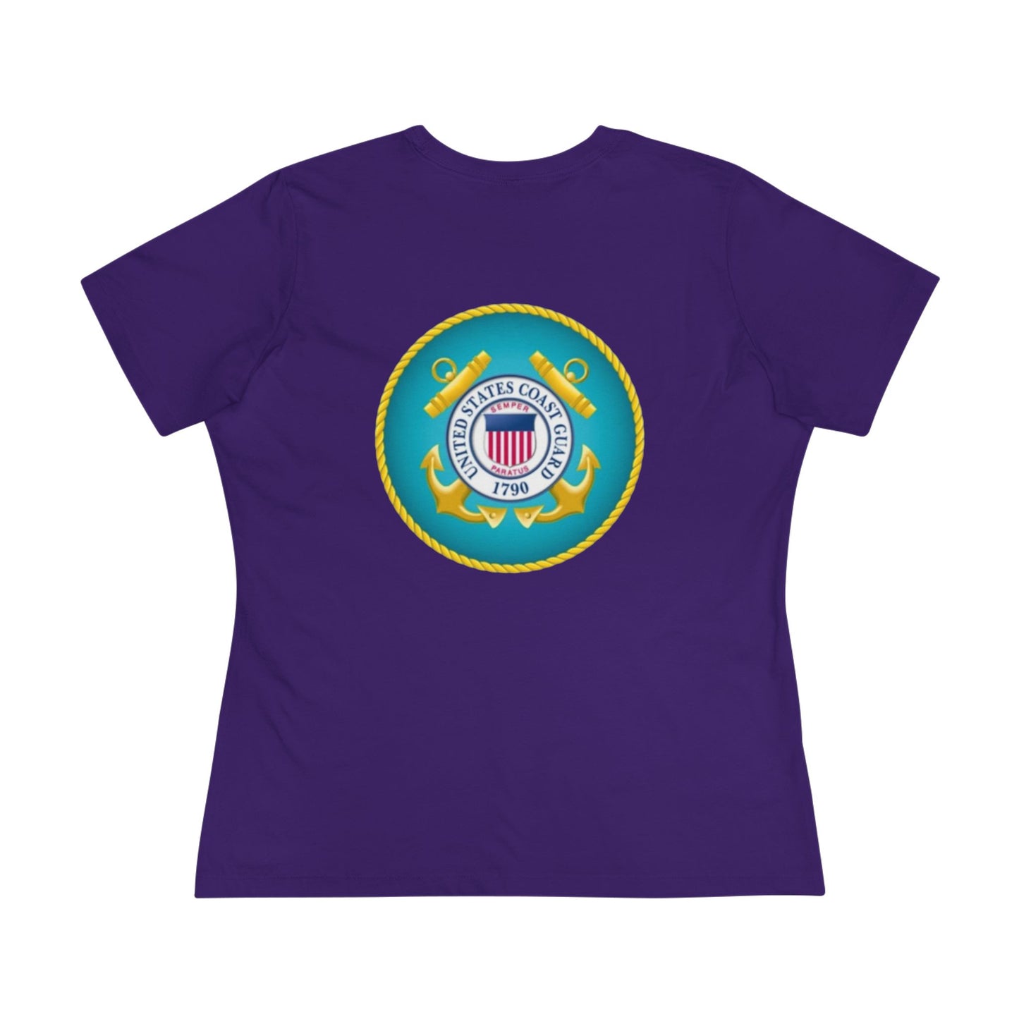 US Coast Guard Women's Short Sleeve Crewneck Tee