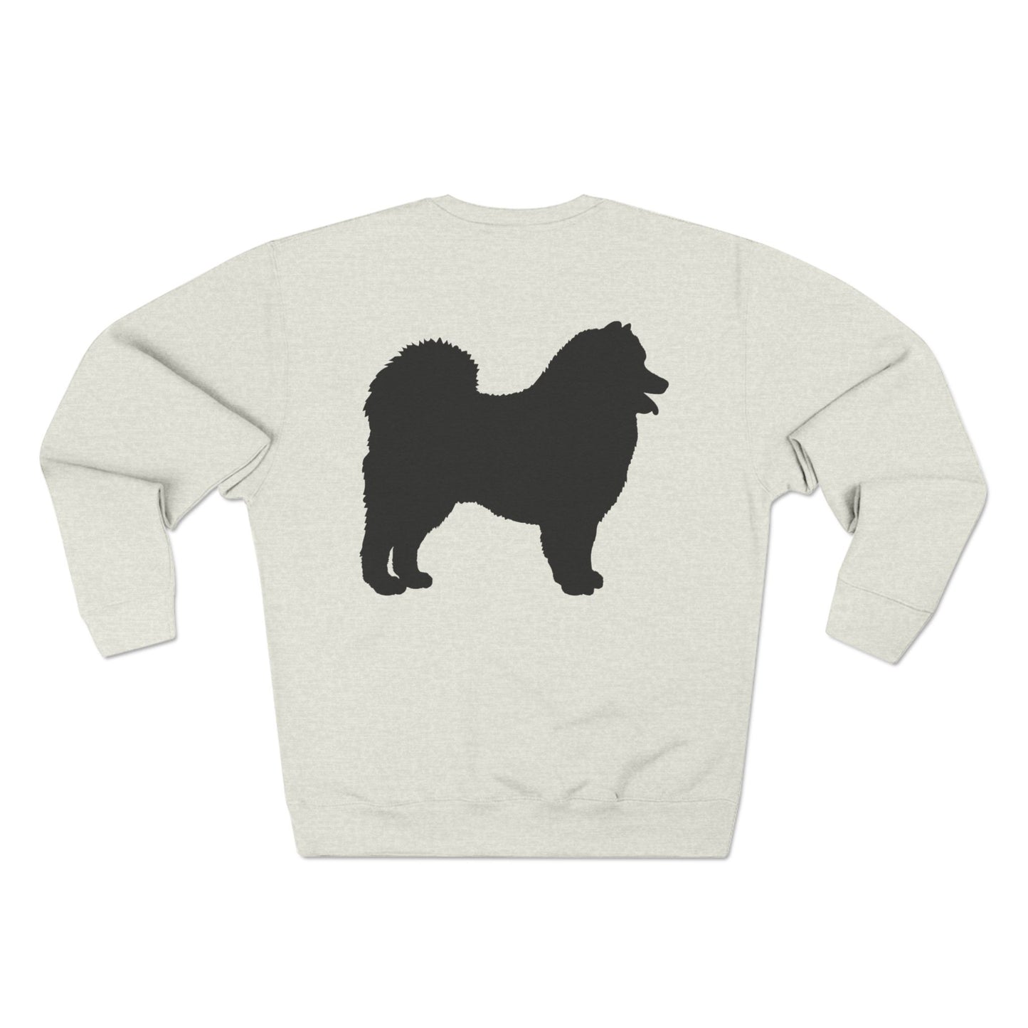 Samoyed Silhouette Unisex Crewneck Sweatshirt