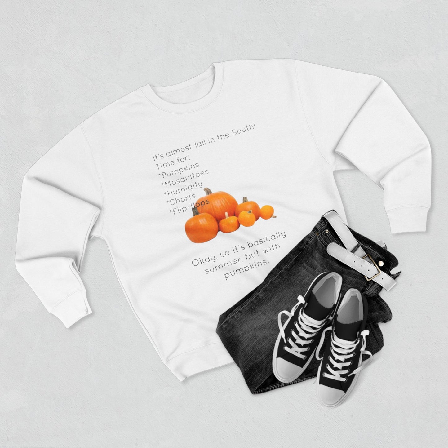 Fall In The South Unisex Crewneck Sweatshirt