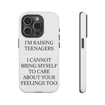Raising Teenagers iPhone Case