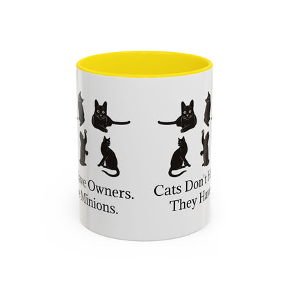 Cat Minions 2-Tone Coffee Mug