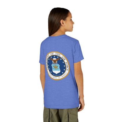 US Air Force Youth Unisex Short Sleeve Crewneck Tee