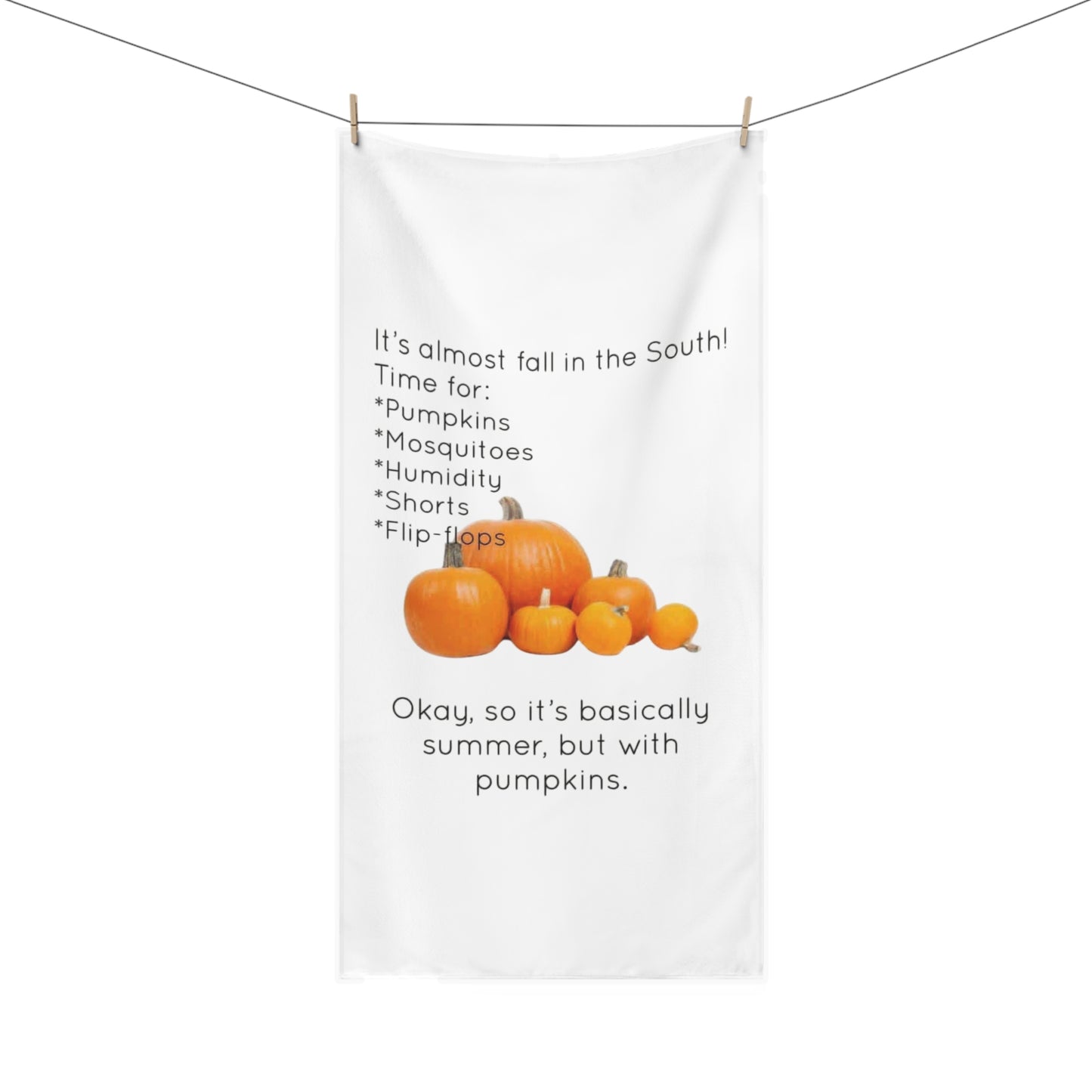 Fall In The South Mink-Cotton  Beach Towel