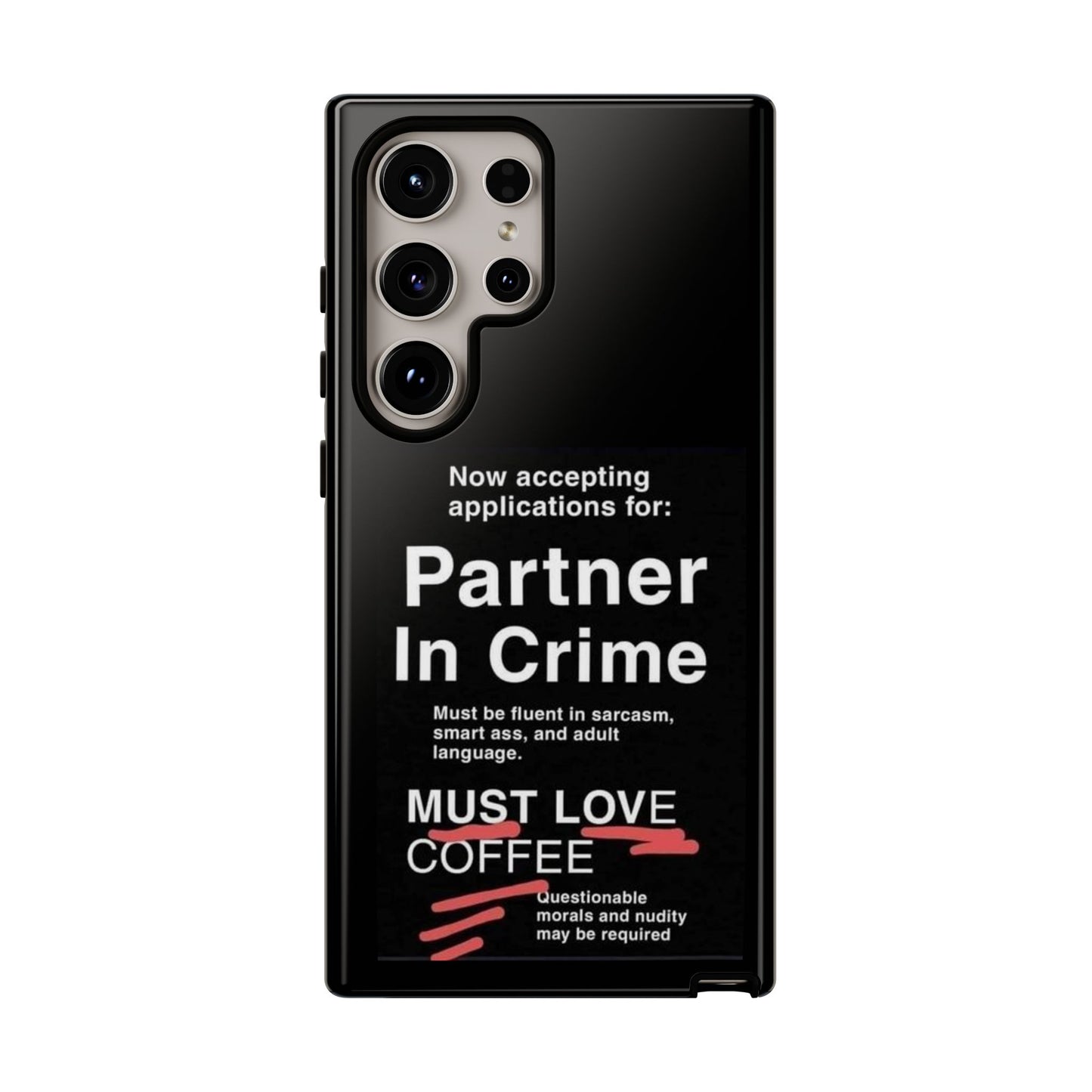 Partner In Crime Samsung Case