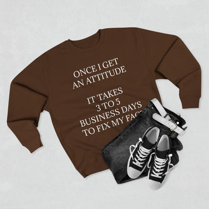 Fix My Face Unisex Crewneck Sweatshirt