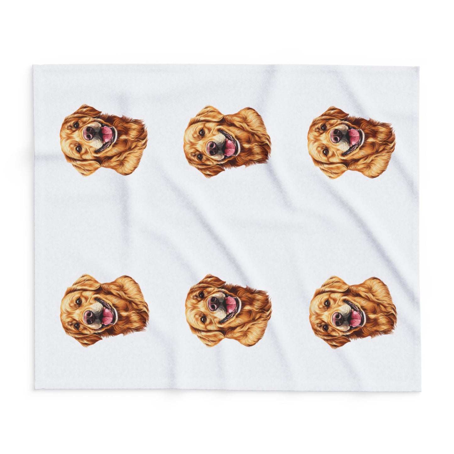 Golden Head Arctic Fleece Blanket