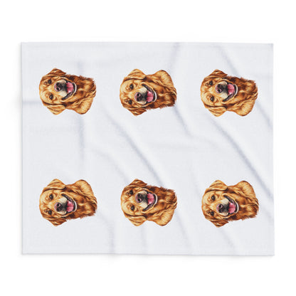 Golden Head Arctic Fleece Blanket