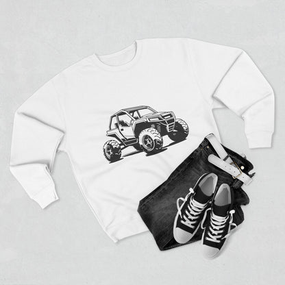Off The Beaten Path Side By Side Unisex Crewneck Sweatshirt