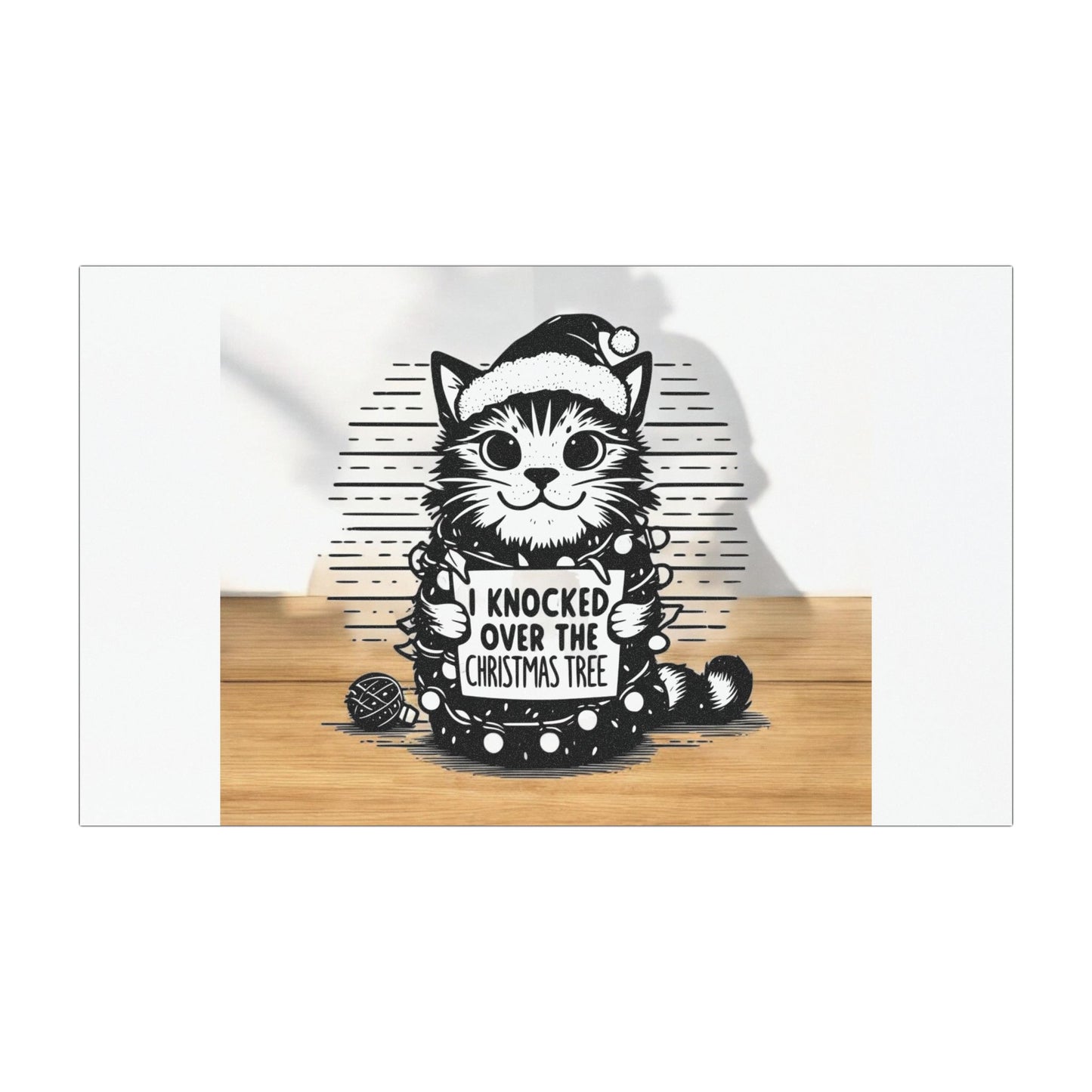 Naughty Cat Indoor/Outdoor Magnet