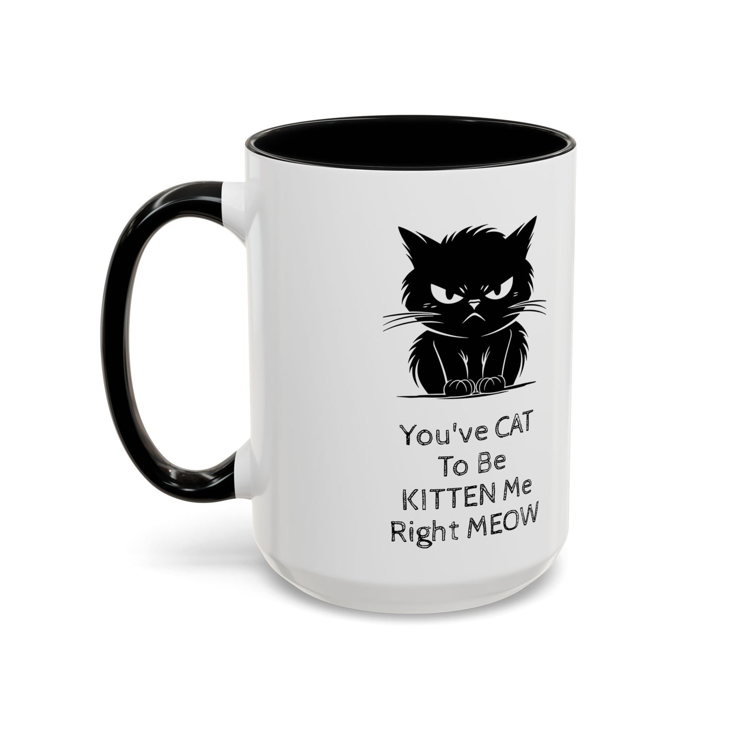 Kitten Me 2-Tone Coffee Mug