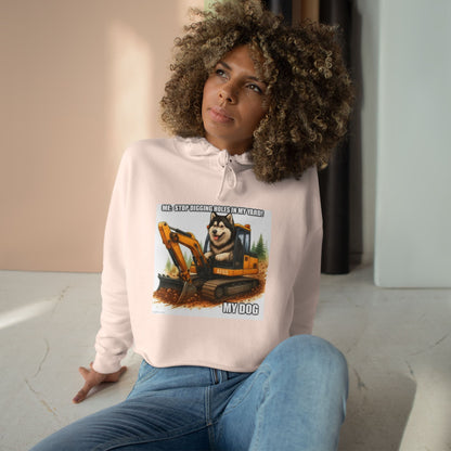 Digmaster Women's Crop Hoodie