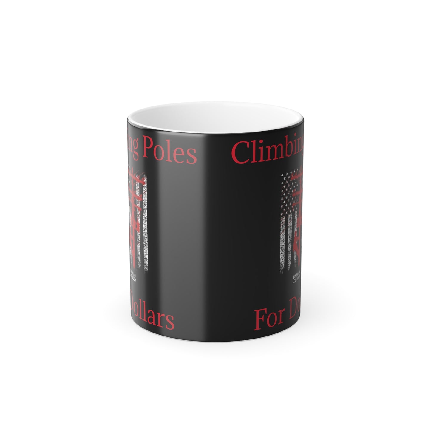 Climbing Poles Color Changing Mug