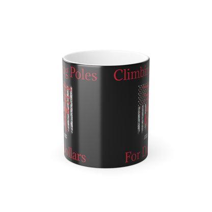 Climbing Poles Color Changing Mug